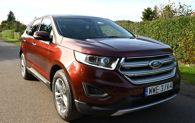 Ford EDGE cena 71800 przebieg: 80000, rok produkcji 2015 z Bytom małe 596